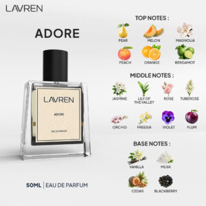 LAVREN Adore Eau de Parfum 50ml – bottle