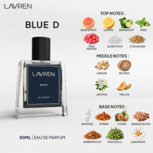 LAVREN Blue D Eau de Parfum 50ml – bottle