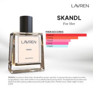 LAVREN Skandl Eau de Parfum 50ml – box and bottle